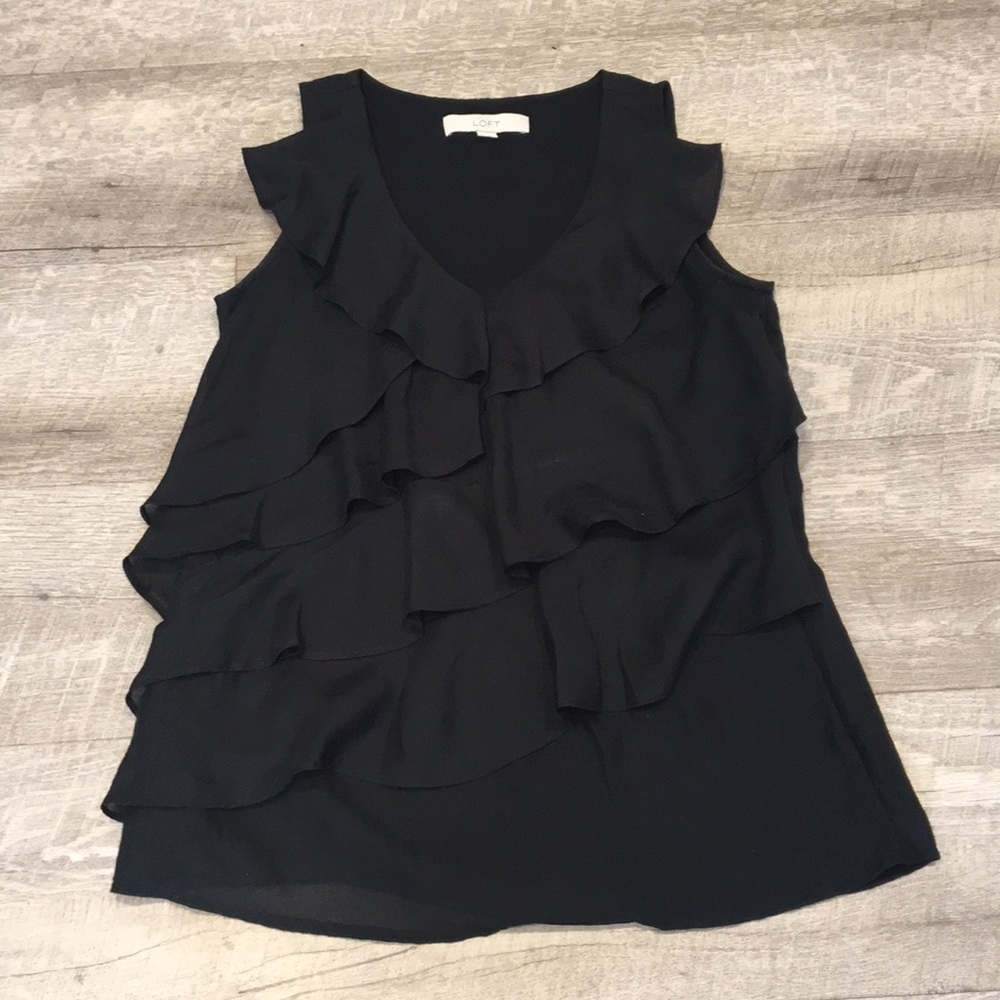 Ann Taylor Loft sleeveless blouse